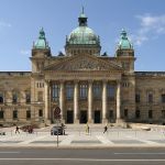 Außenansicht Bundesverwaltungsgericht in Leipzig