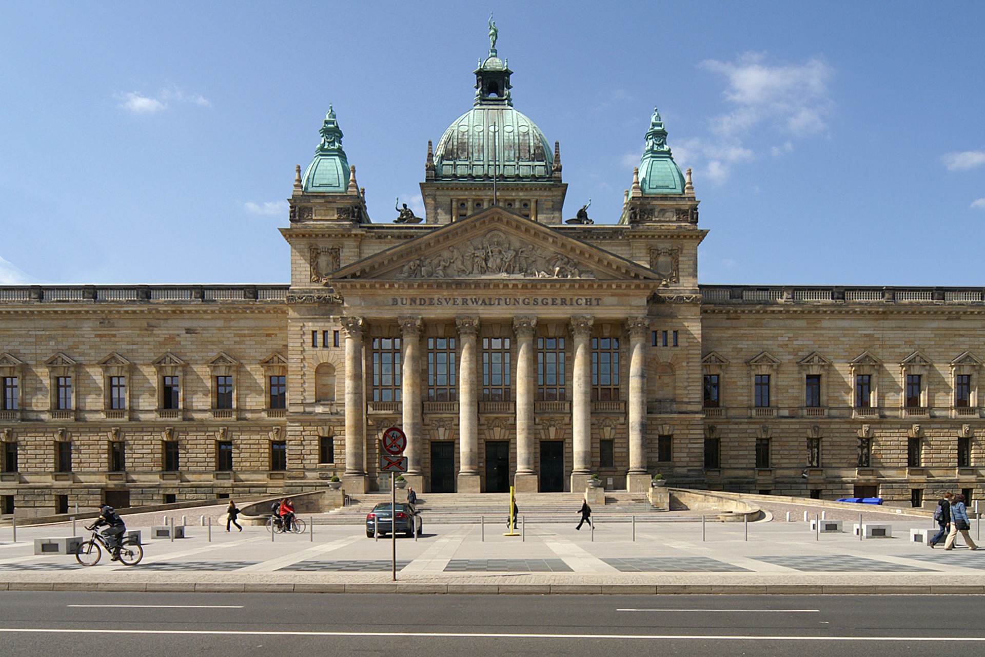 Bundesverwaltungsgericht Leipzig im historischen Denkmal