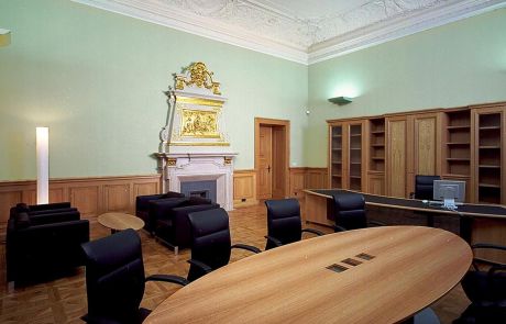 Gestaltung und Einrichtung Beratungsraum Präsident Bundesverwaltungsgericht