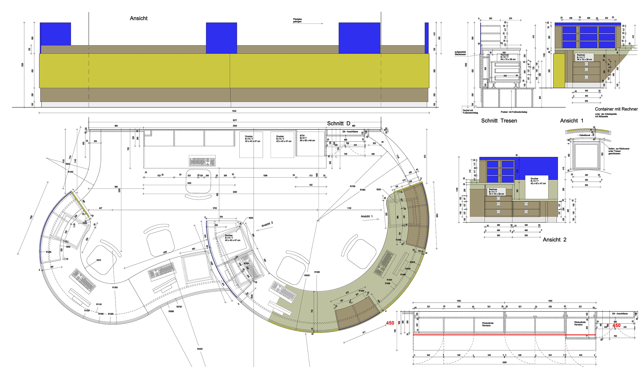 Detaillierung CAD-Zeichnung