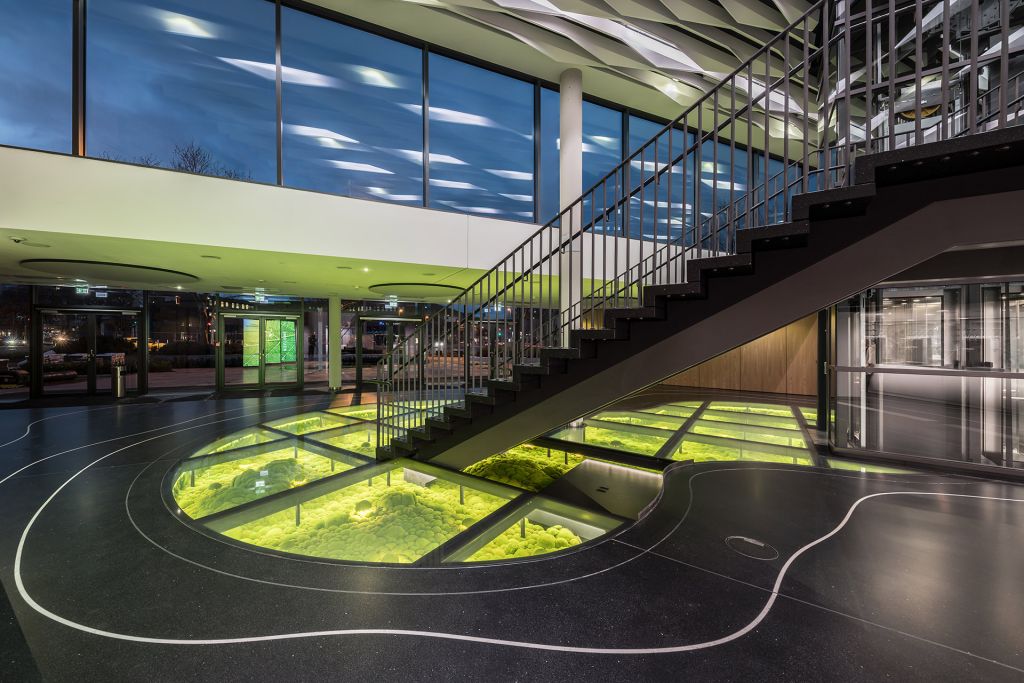 Inneneinrichtung und Interior Design Eingangshalle Kulturbauten