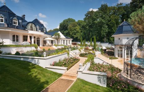 Gartendesign und Gartenplanung orientalische Villa