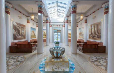 Gestaltung Eingangshalle Bürogebäude, Interior Design im orientalischen Stil