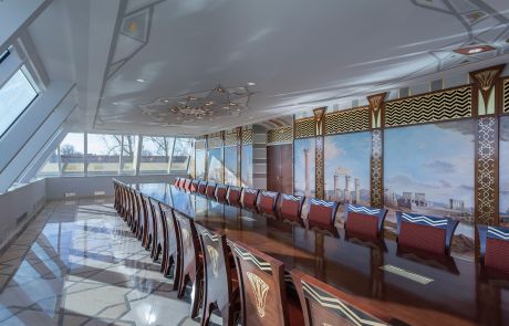 Büroeinrichtungen Konferenzraum im orientalischen Design