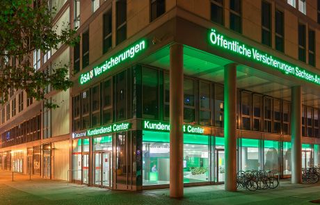 Außenansicht ÖSA Versicherungen Magdeburg