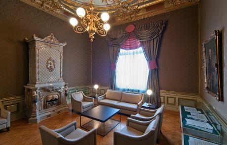 Inneneinrichtung und Innenraumplanung Kaminzimmer