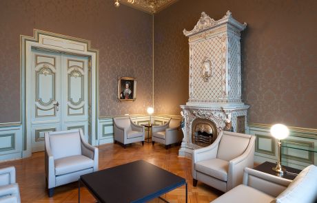 Interior Konzept und Innendesign im historischen Stil Beratungsraum