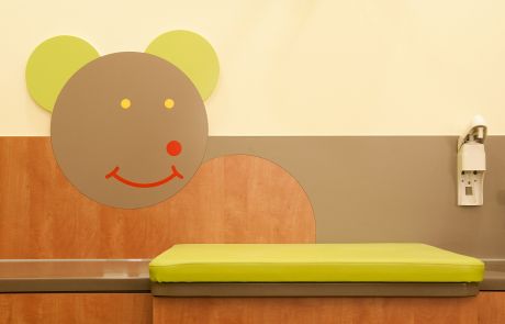 Kinderfreundliches Design in der Entbindungsstation