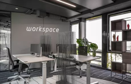 Gestaltung Arbeitsplatz in offener Bürolandschaft