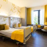 hochwertige Gestaltung Komfortzimmer Uniklinik Leipzig